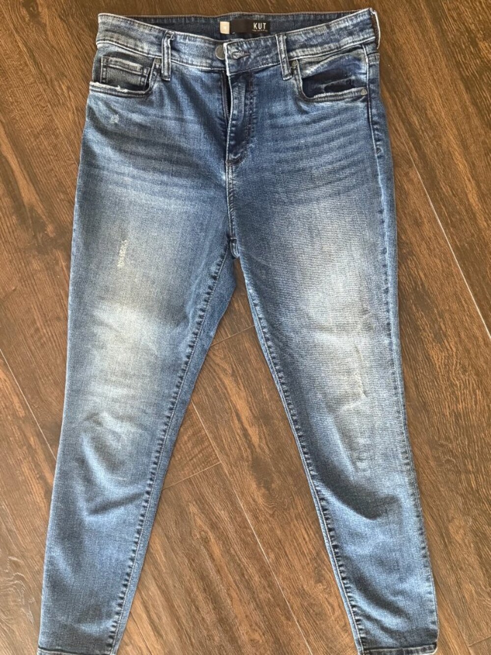 Kut from the Koth Donna Fab Ab Ankle Skinny Jeans